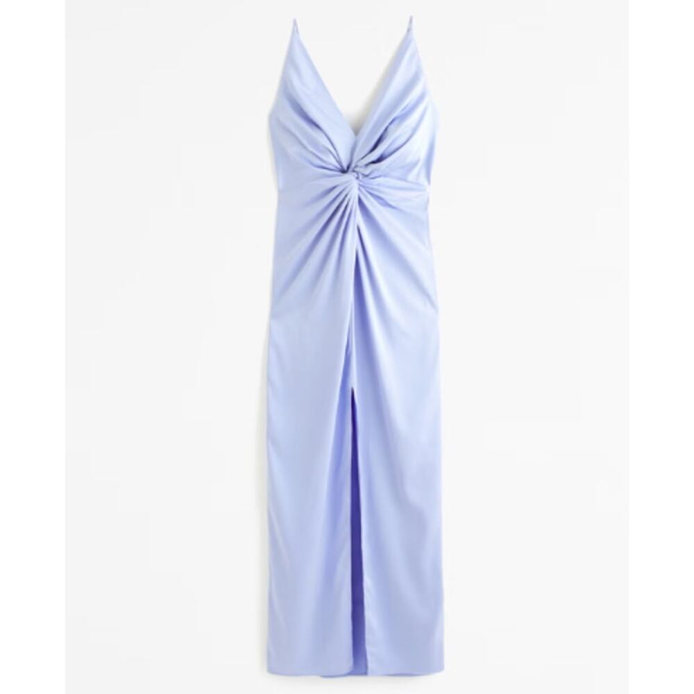 Abercrombie & Fitch Draped Twist-Front Maxi Dress… - image 1